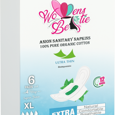 Womens Bestie Anion Sanitary Napkins – XL